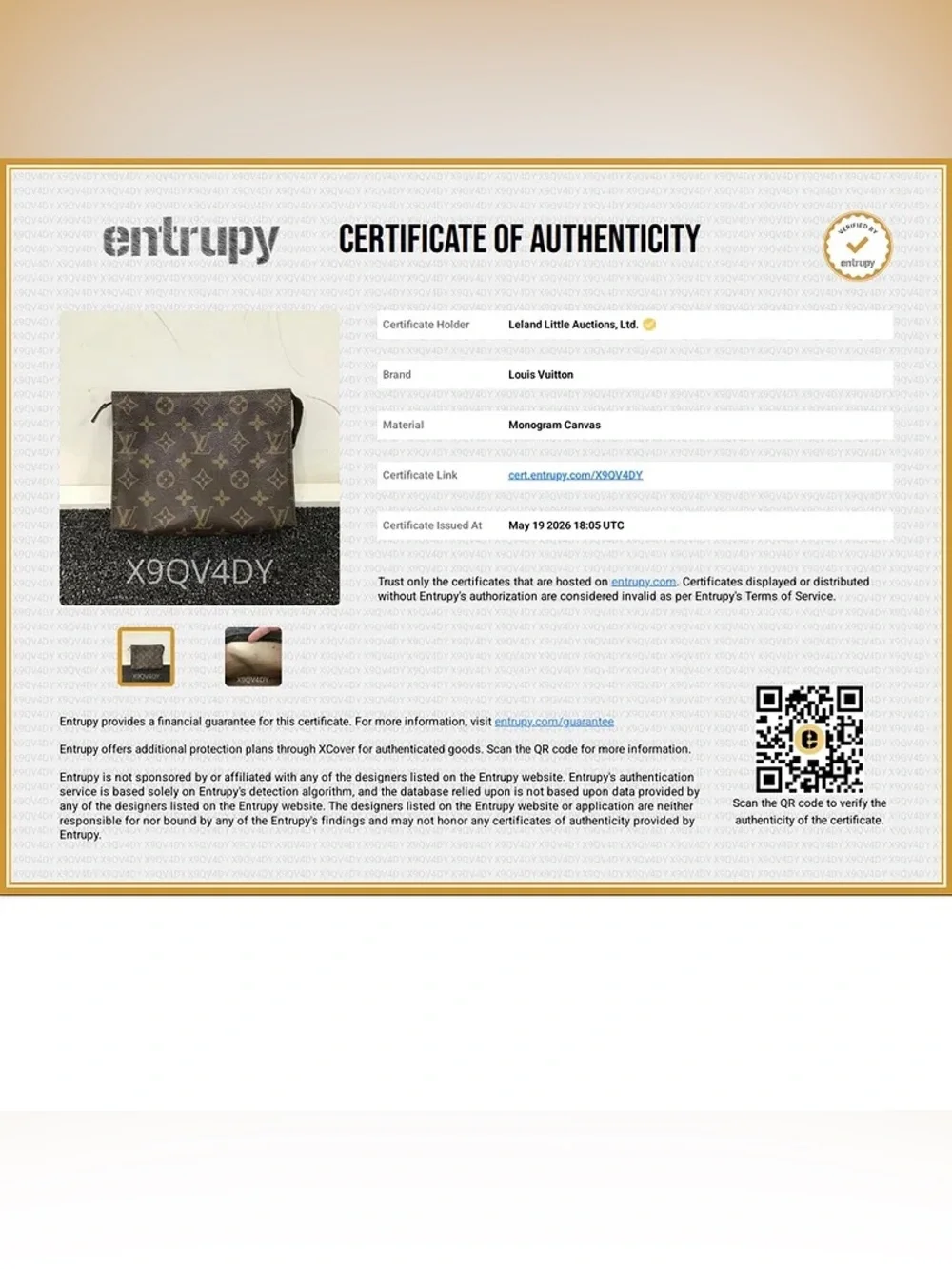 Louis Vuitton authentic vintage